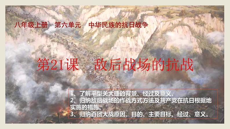 第21课 敌后战场的抗战  课件  2022-2023学年部编版八年级历史上册第2页