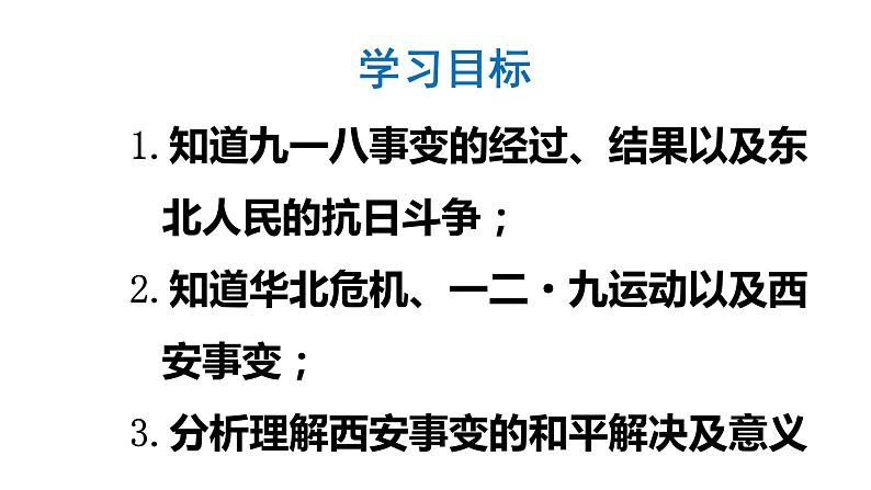 第18课 从九一八事变到西安事变课件---2022-2023学年初中历史部编版八年级上册03