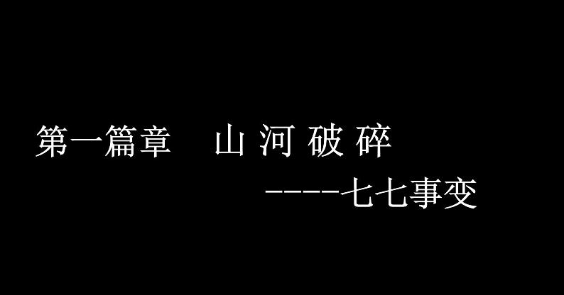 第19课 七七事变与全民族抗战 课件03