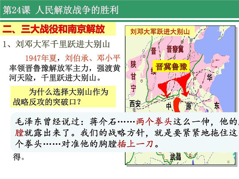 第24课  人民解放战争的胜利  课件06
