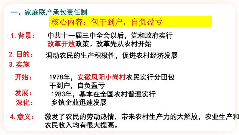 第8课 经济体制改革 课件+学历案（送教案+练习+背诵清单） 部编版八年级历史下册04