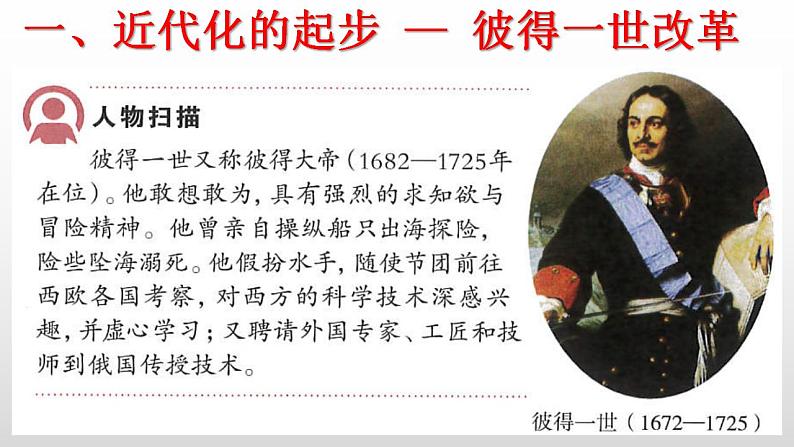 第2课 俄国的改革 课件06