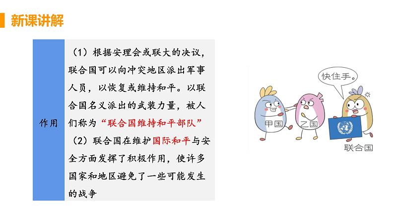 第20课 联合国与世界贸易组织 课件06