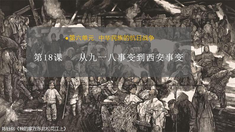 第18课 从九一八事变到西安事变课件 2022-2023学年部编版八年级历史上册02