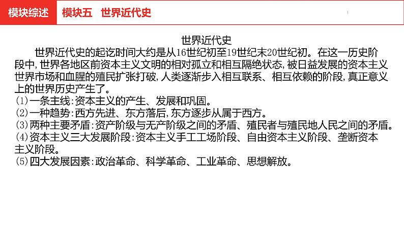 中考总复习历史（安徽地区）考点九年级上册 第五单元 走向近代课件第3页