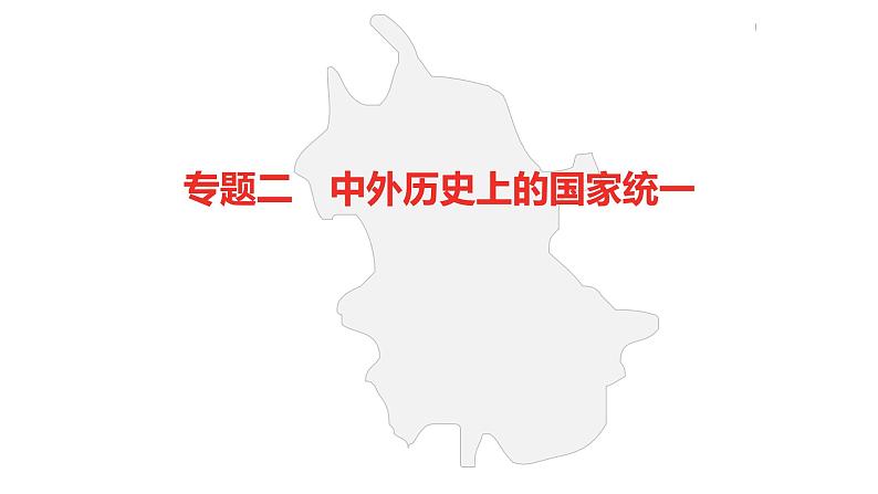 中考总复习历史（安徽地区）专题二中外历史上的国家统一课件第2页