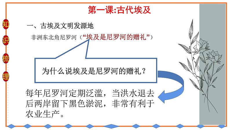 初中历史统编九上第一单元古代亚非文明复习课课件PPT第6页