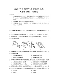 湖南省永州市新田县2020-2021学年九年级上学期期中质量监测历史试题