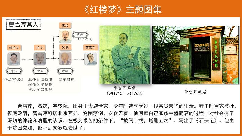 21 清朝前期的文学艺术 精品课件+教案+同步练习03