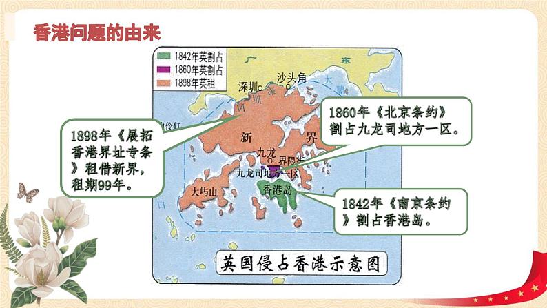 八历下（部编）教学课件 教案 学案第四单元 第13课 香港和澳门回归祖国04