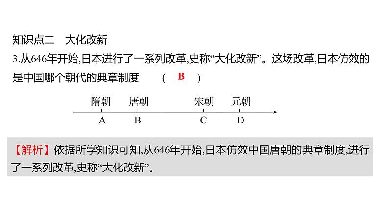 2022-2023 人教版历史 九年级上册 第四单元  第11课古 代 日 本 课件第7页