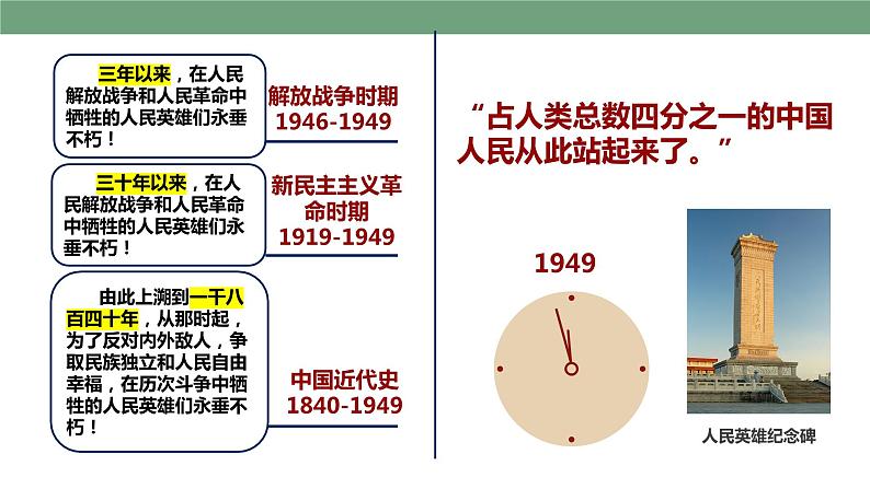 第1课 中华人民共和国成立 教学课件+教案+视频素材08