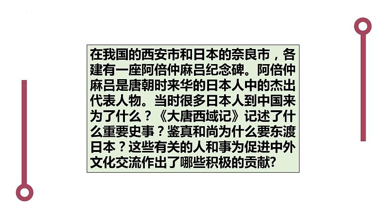 1.4+唐朝的中外文化交流++课件++2021-2022学年部编版七年级历史下册 (1)第5页