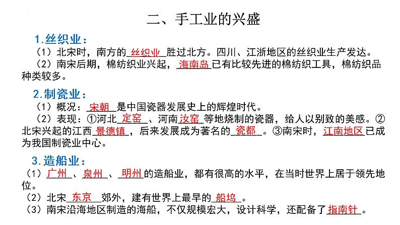 2.9+宋代经济的发展++课件+2021-2022学年部编版七年级历史下册 (2)第8页