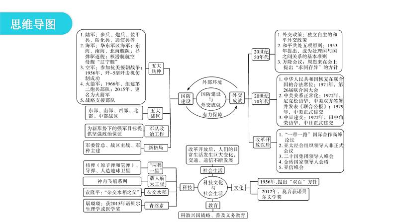 人教版八年级历史下册第五、六单元复习教学课件03