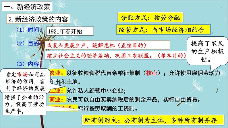 人教部编版历史九年级下册 第三单元 第十一课 苏联的社会主义建设 课件第6页