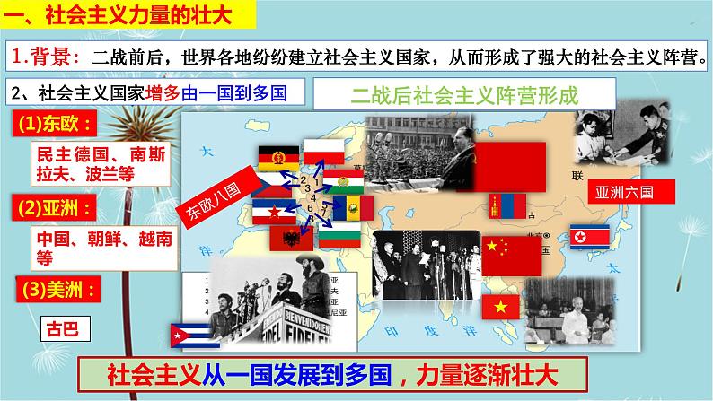 人教部编版历史九年级下册 第五单元 第十八课 社会主义的发展与挫折 课件05