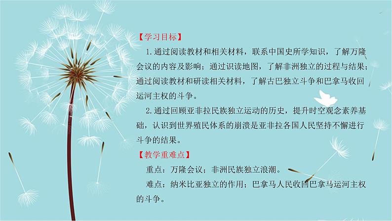 人教部编版历史九年级下册 第五单元 第十九课 亚非拉国家的新发展 课件第2页