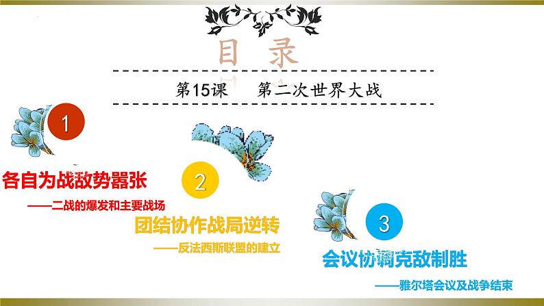 第15课 第二次世界大战（同步课件+同步教案+导学案+同步练习）九年级历史下册同步备课系列（部编版）04