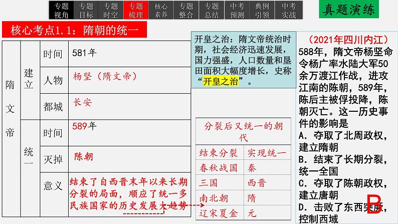 2023年中考历史一轮复习课件05 隋唐时期：繁荣与开放的时代第5页
