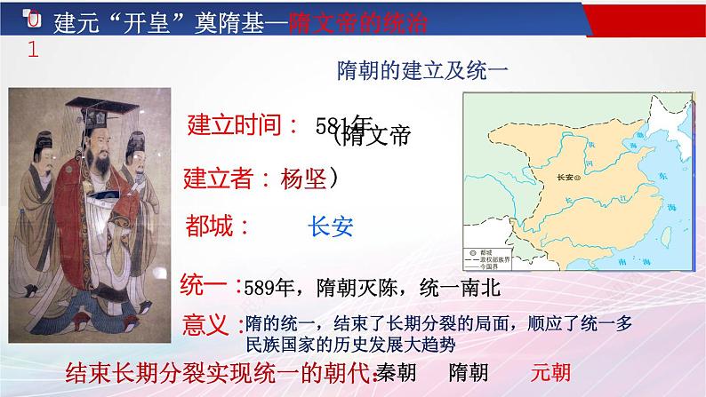 1.1隋朝的统一与灭亡课件2022-2023学年部编版历史七年级下册第7页