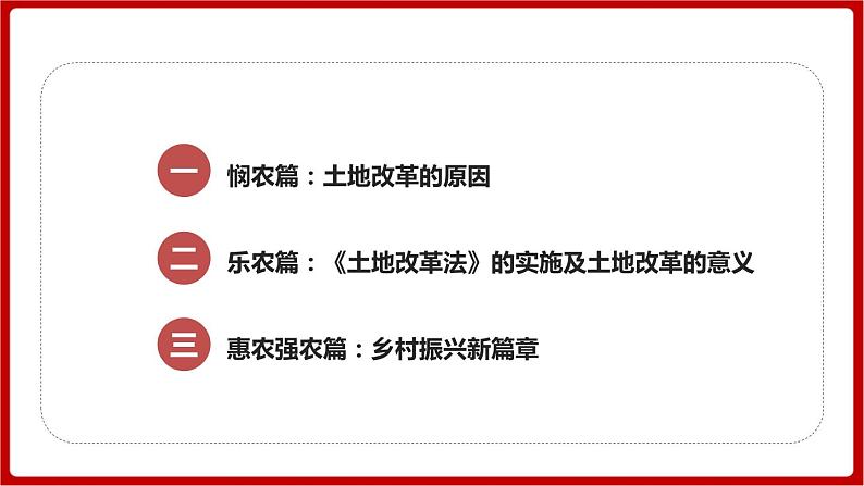 第3课  土地改革（课件）部编版版历史八年级下册03