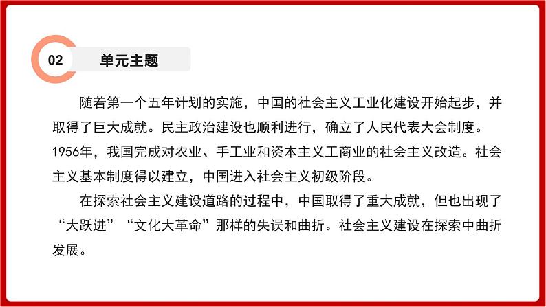 期末复习 专题二  社会主义制度的建立与社会主义建设的探索（课件）部编版版历史八年级下册04