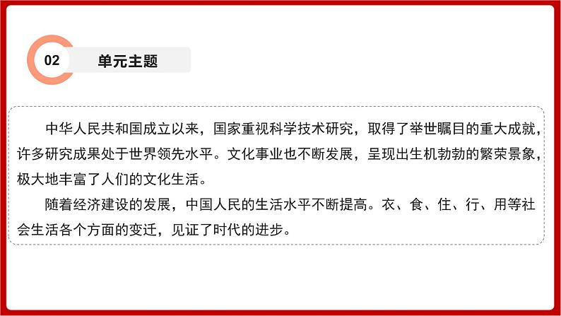 期末复习 专题六  科技文化与社会生活（课件）部编版版历史八年级下册04