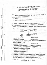 河南省三门峡市灵宝市2022-2023学年九年级上学期期末历史试题