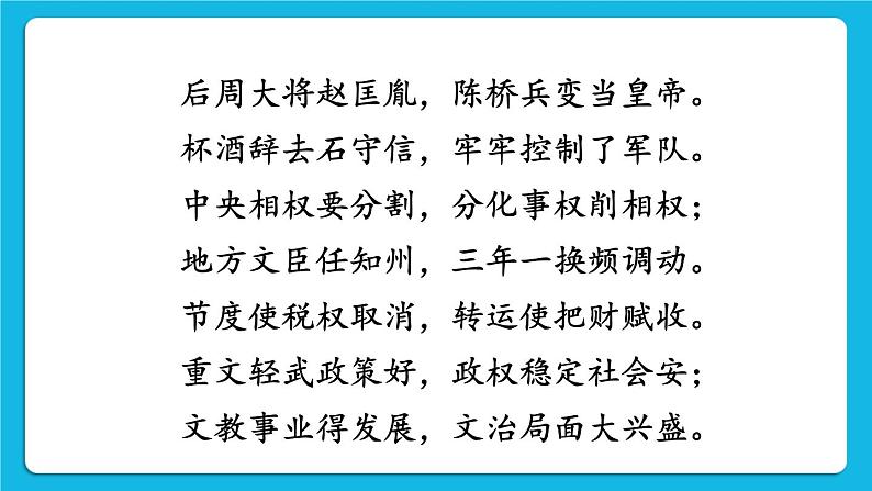 第二单元 辽宋夏金元时期：民族关系发展和社会变化 第6课 北宋的政治 课件+教案04