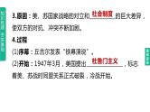 初中历史中考复习 2023年历史中考总复习一轮复习课件：主题31　二战后的世界变化