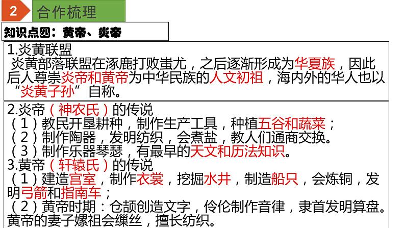 初中历史中考复习 专题01 史前时期：中国境内早期人类与文明的起源课件07