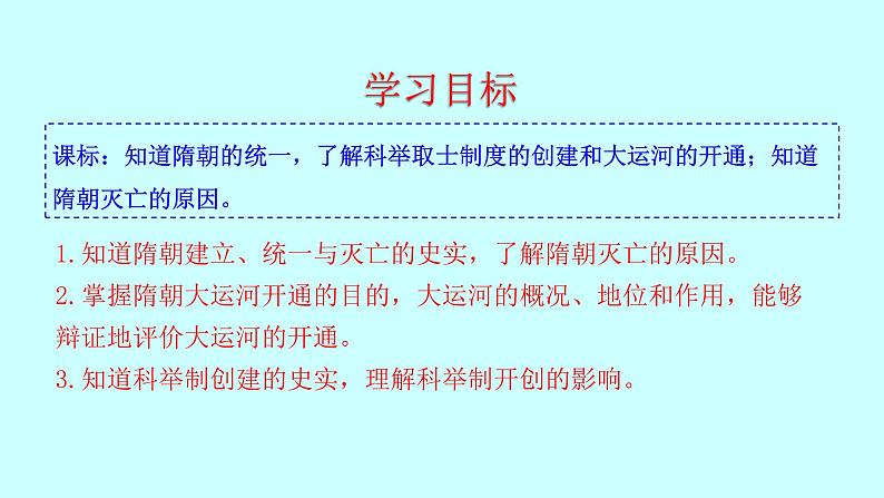 第1课 隋朝的统一与灭亡 课件 2022-2023学年 部编版历史七年级下册第3页