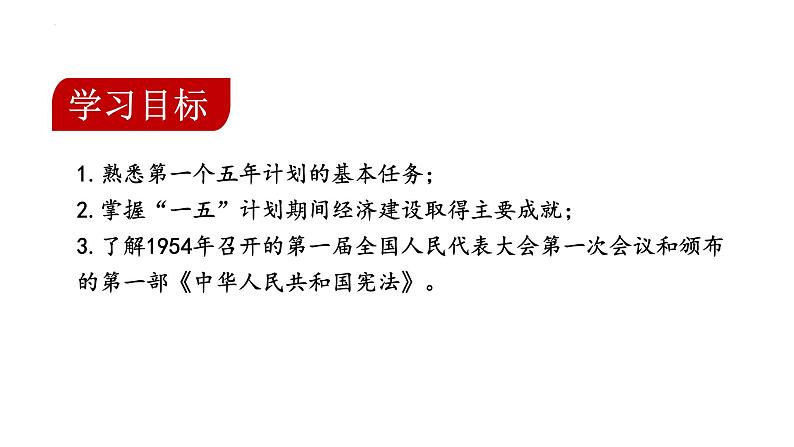 2.4 新中国工业化的起步和人民代表大会的确立课件第3页