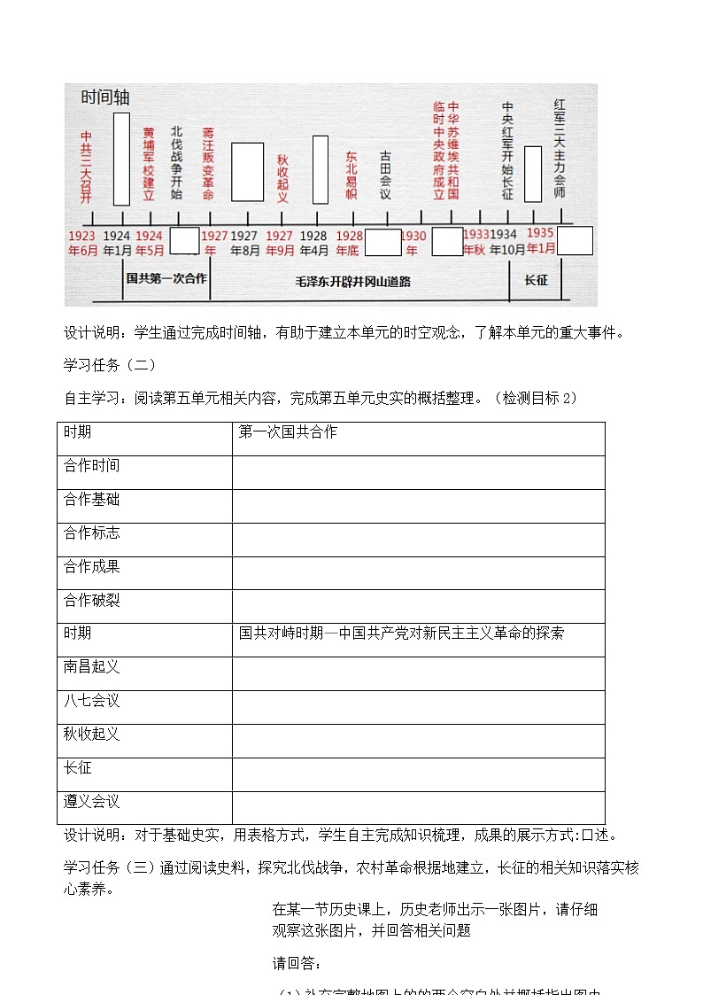 初中历史中考复习 专题05 从国共合作到国共对峙03