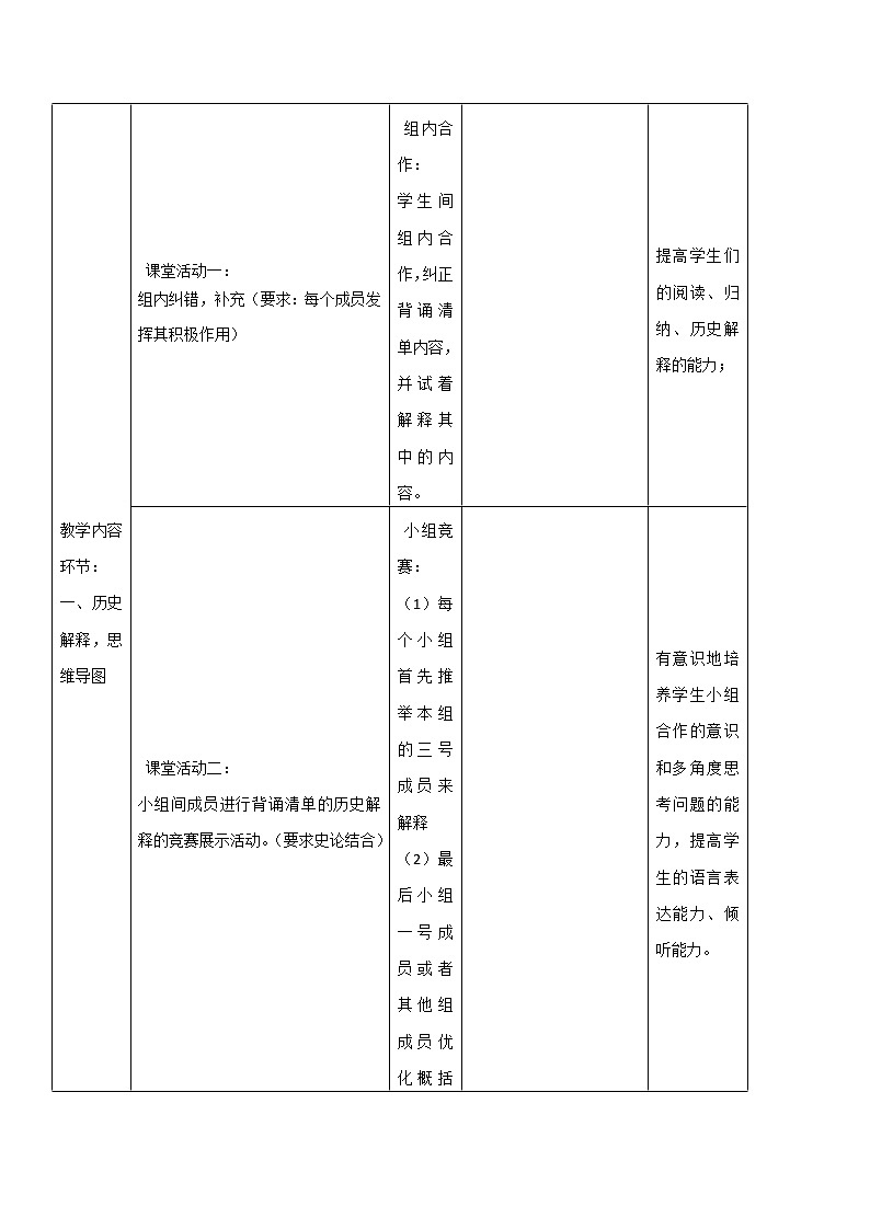 初中历史中考复习 专题07 人民解放战争03
