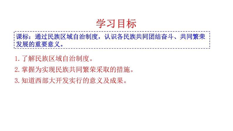 4.12  民族大团结 课件  2022-2023学年部编版八年级历史下册04