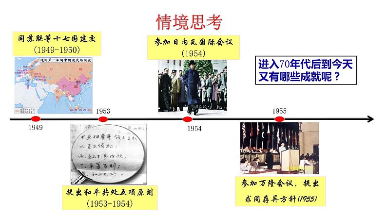 第17课 外交事业的发展 课件  2022-2023学年部编版八年级历史下册第3页