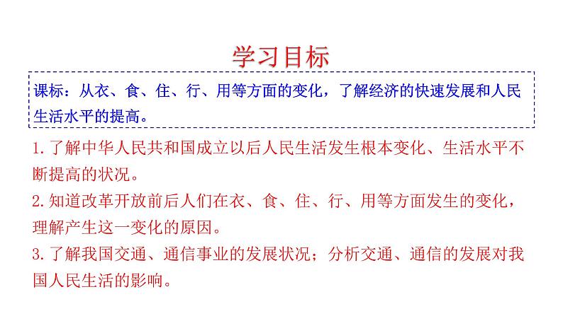 6.19  社会生活的变迁 课件  2022-2023学年部编版八年级历史下册03