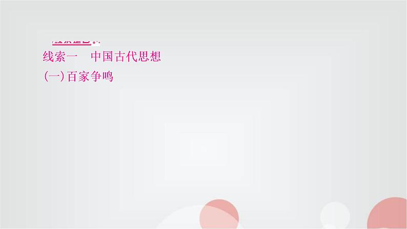 中考历史复习知识专题六中外思想解放运动教学课件第3页