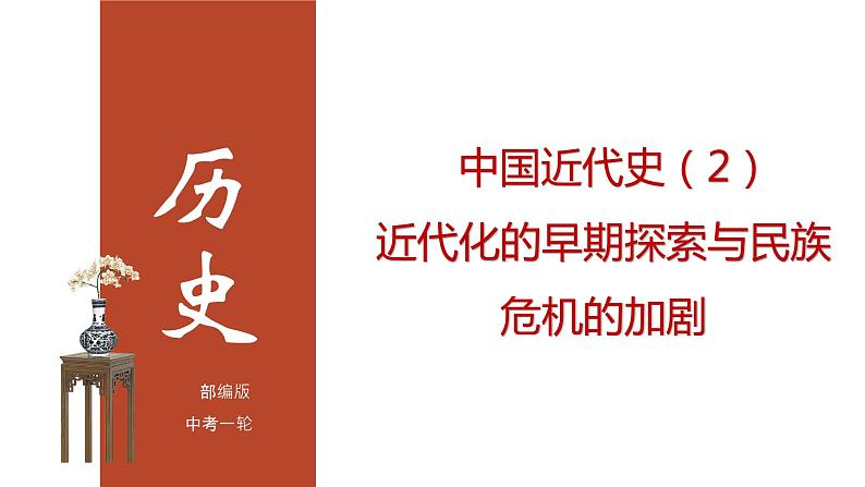 专题02 近代化的早期探索与民族危机的加剧（课件+测试+背诵清单）-中考历史一轮复习学历案+课件+教学设计+测试+背诵清单（部编版）01