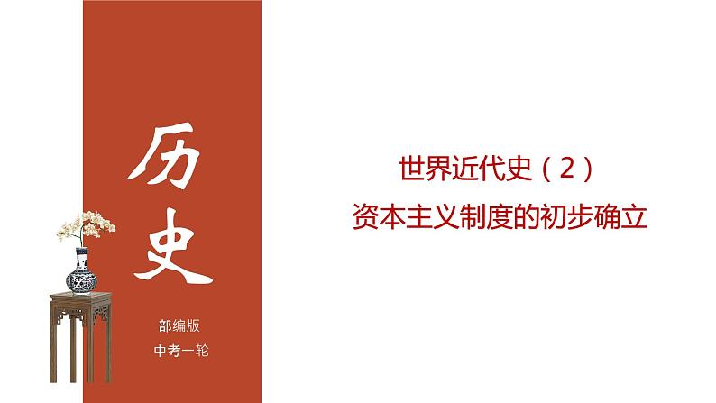专题02  资本主义制度的初步确立（课件）第1页