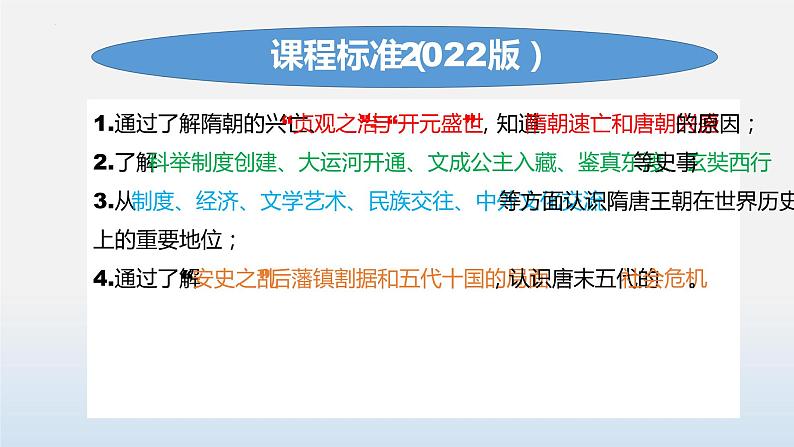 专题05  隋唐时期：繁荣与开放的时代-中考历史第一轮复习夯实基础靶向示范课件（部编版）02