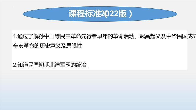 专题03 资产阶级民主革命与中华民国的建立-中考历史第一轮复习夯实基础靶向示范课件（部编版）02