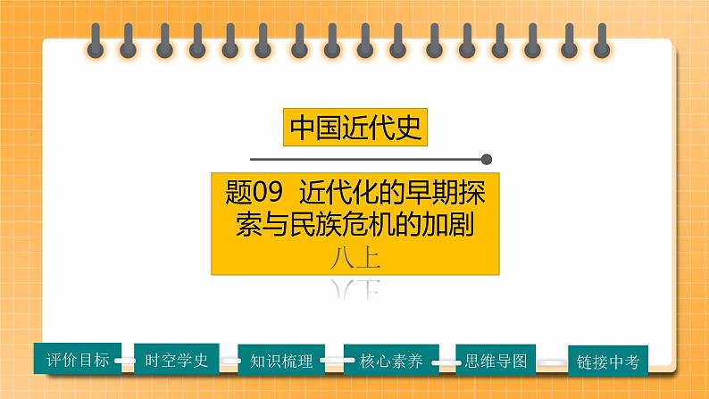 专题09《近代化的早期探索与民族危机的加剧》（八上）（精品课件）第1页