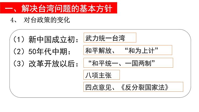 部编版八年级历史下册课件 第14课 海峡两岸的交往07