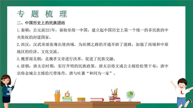 2023年中考历史一轮复习 专题四 民族团结和国家统一课件PPT05