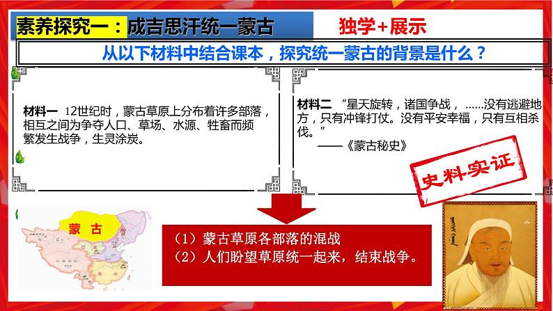 第10课蒙古族的兴起与元朝的建立课件PPT第4页