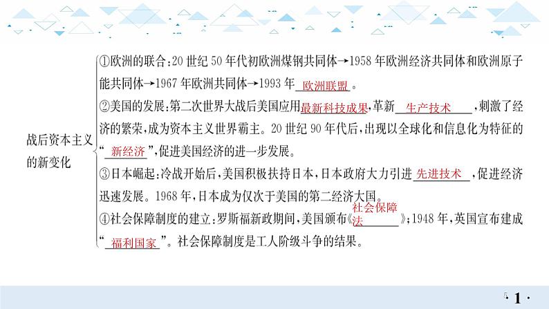 中考总复习历史20世界现代史三、冷战和美苏对峙的世界、冷战结束后的世界课件05