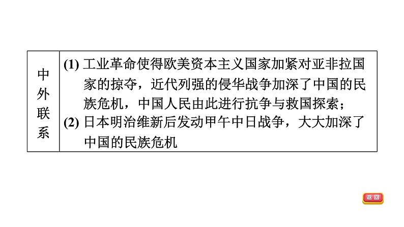 部编版历史中考一轮复习--教材知识梳理25. 殖民地人民的反抗与,资本主义制度的扩展（复习课件）第6页